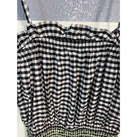 Urban Outfitters  Fremont Smocked  Contrast Stitch Dress New without tags - Picture 5 of 9
